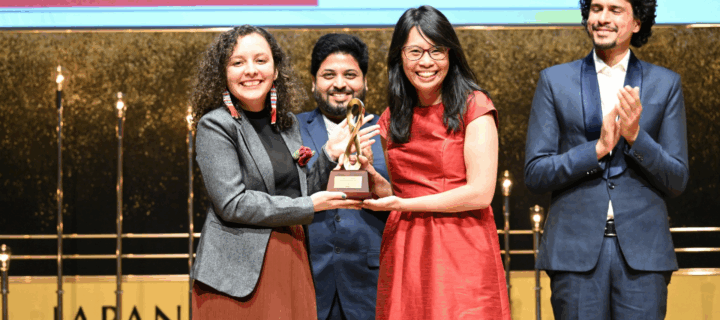 Egressa de Educomunicação foi premiada no concurso internacional Japan Prize
